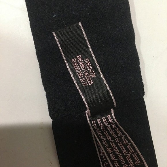 Victoria's Secret Very Sexy Nude and Black Lace Bra 34D - Picture 5 of 6